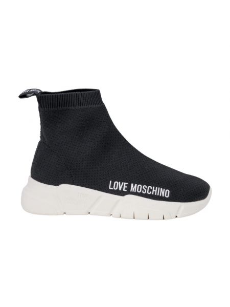 Sneaker Love Moschino schwarz