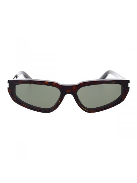 Okulary przeciwsłoneczne Yves Saint Laurent brązowe