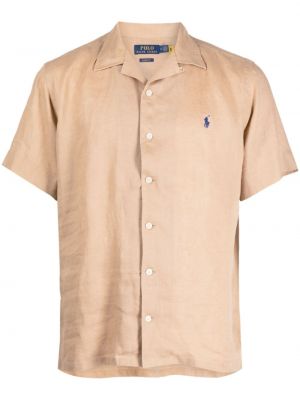 Lanena srajca Polo Ralph Lauren