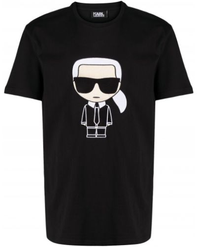 Camiseta Karl Lagerfeld negro