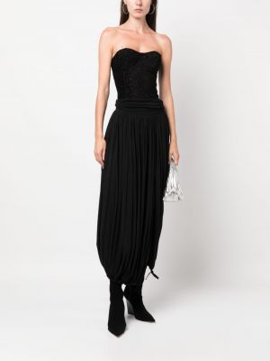 Plisované sukně Philosophy Di Lorenzo Serafini černé
