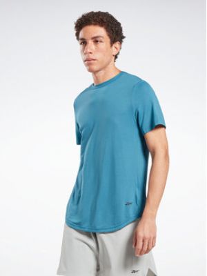 Reebok T-Shirt ACTIVCHILL+DREAMBLEND T-Shirt HR6167 Modrá Regular Fit