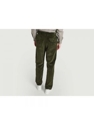 Pantalones chinos de pana con bolsillos Homecore verde