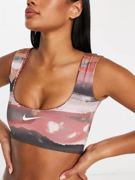 Двусторонние бикини Nike розовые