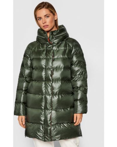 Diego M Geacă din puf 21IT-001 Verde Regular Fit