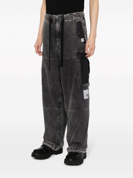 Pantaloni di cotone Mihara Yasuhiro nero
