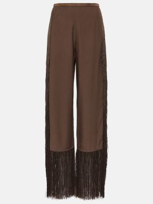 Pantalones bootcut Taller Marmo marrón