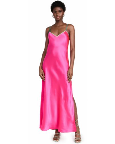 Maxi šaty Dannijo, růžová
