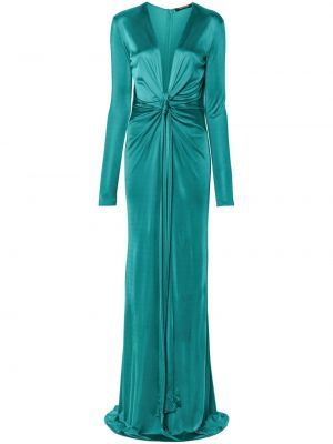 Zelené večerní šaty Roberto Cavalli