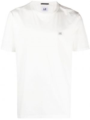 Памучна тениска C.p. Company бяло