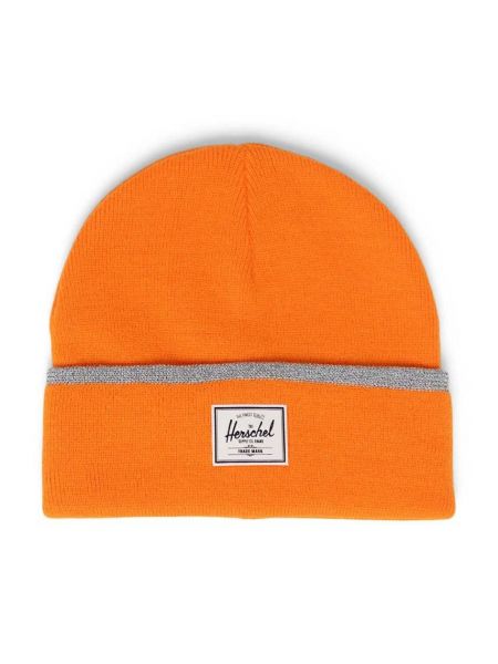 Оранжевая шапка Herschel