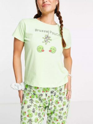 Пижама Brave Soul зеленая