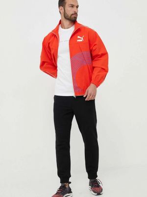 Демисезонная куртка Puma оранжевая