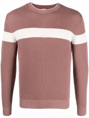 Stripete sweatshirt Eleventy rosa