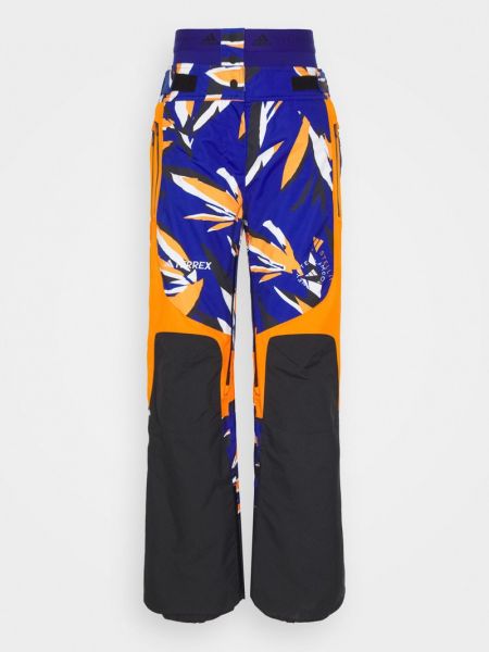 Spodnie Adidas By Stella Mccartney pomarańczowe