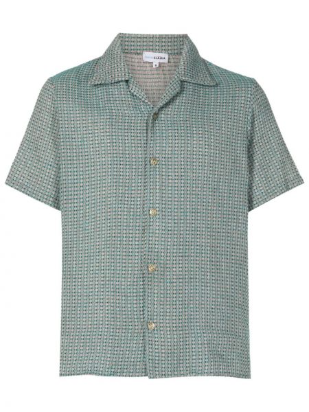 Žakardinė marškiniai Amir Slama žalia