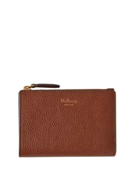 Portefeuille en cuir Mulberry