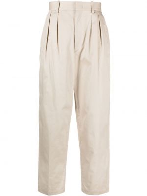 Pantaloni cu croială lejeră plisate Isabel Marant