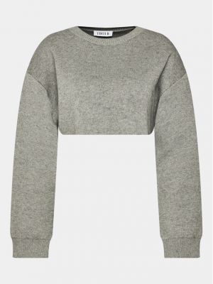 Oversize пуловер Edited сиво