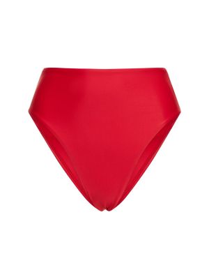 Bikini de cintura alta Ziah rojo