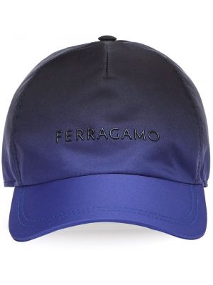 Памучна шапка с козирки Ferragamo