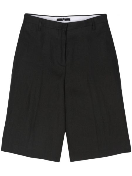 Højtaljet bermudashorts Paul Smith sort