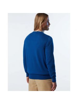 Sweter bawełniany North Sails niebieski