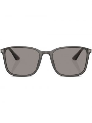 Sonnenbrille mit print Giorgio Armani grau
