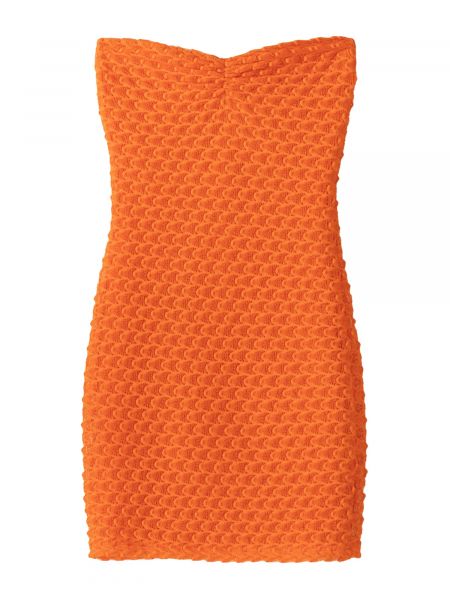 Šaty Bershka oranžová