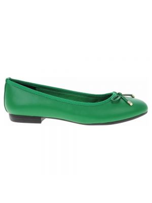 Balerina cipők Marco Tozzi zöld