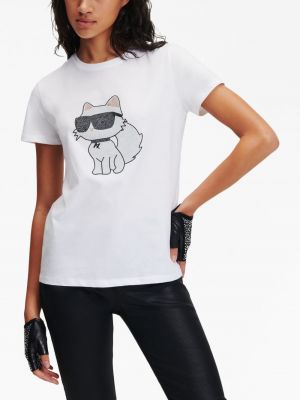 T-shirt Karl Lagerfeld weiß