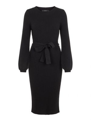 Pletena obleka Vero Moda Curve črna