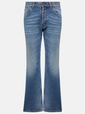 Straight leg jeans a vita alta Chloã© blu