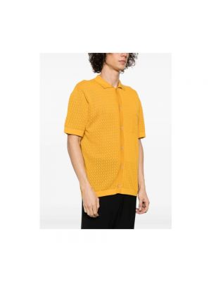 Camiseta de algodón Tagliatore amarillo