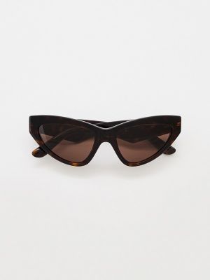 Коричневые очки солнцезащитные Dolce&gabbana