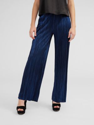 Широки панталони тип „марлен“ Edited синьо
