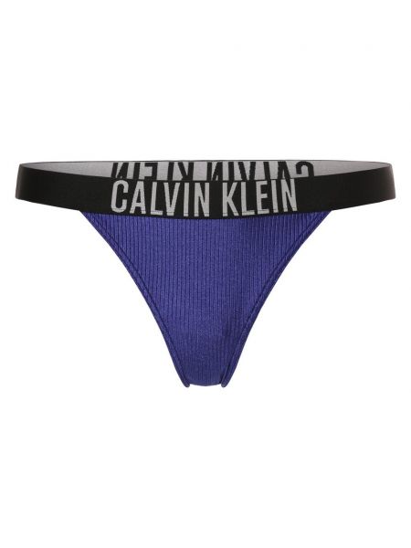 Bikini Calvin Klein niebieski
