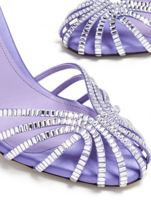 Satīna sandales Alevì violets