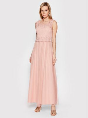 Вечернее платье Vila розовое