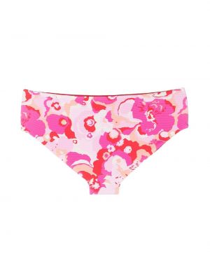 Bikini de flores con estampado La Doublej rosa