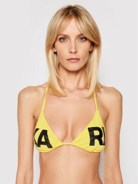 Bikini Karl Lagerfeld, żółty