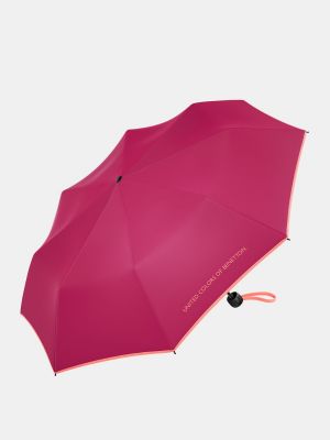 Paraguas Benetton rosa