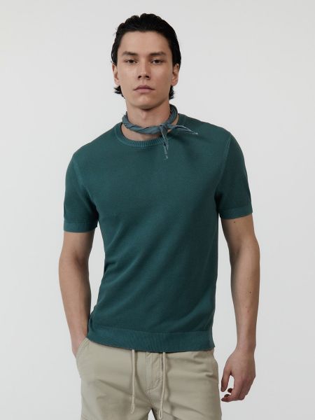 Jersey manga corta de tela jersey Sfera verde