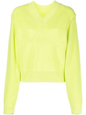 Pull en coton Jnby vert