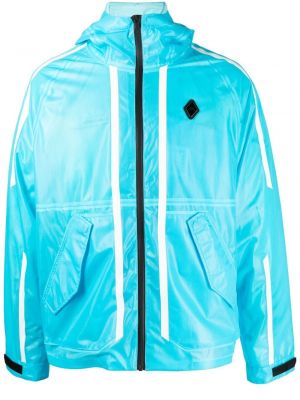 Daunenjacke mit kapuze A-cold-wall* blau