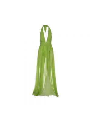 Sukienka długa Retrofete zielona