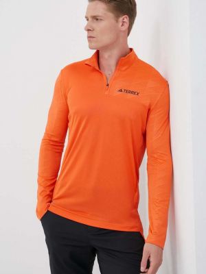 Pulóver Adidas Terrex narancsszínű