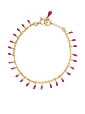 Manschett armband Isabel Marant rosa