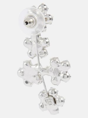 Kolczyki z kryształkami Jennifer Behr białe