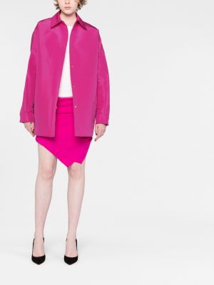 Oversize seiden hemd Valentino Garavani pink